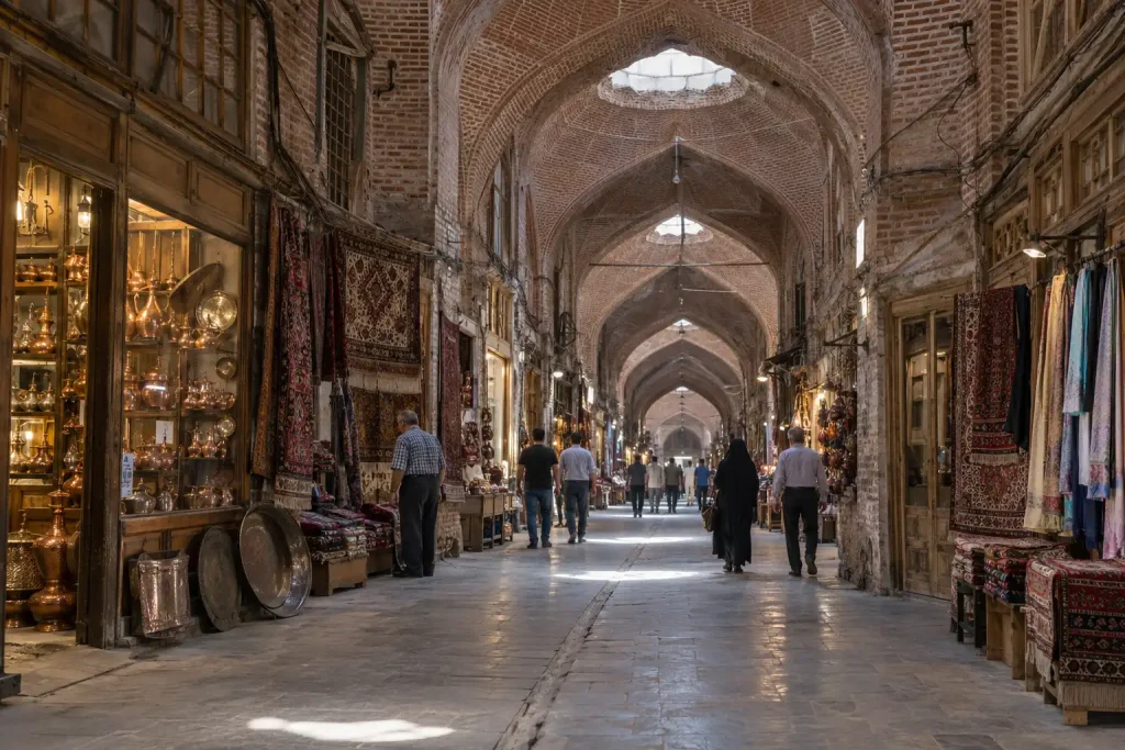 در بازار تبریز چی بخوریم