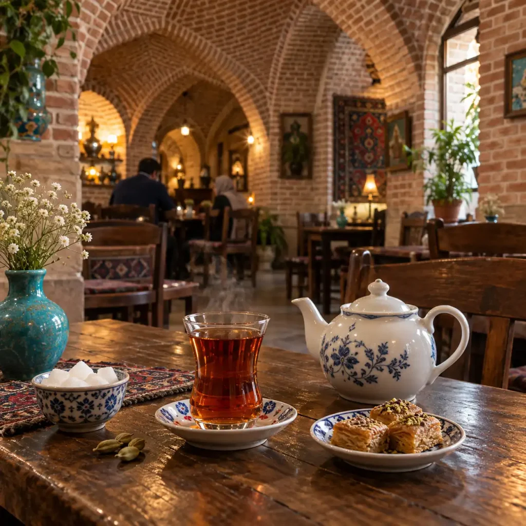 کافه رستوران چاپاری